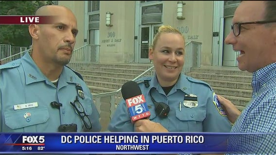 10 DC police officers heading to Puerto Rico to assist with recovery efforts