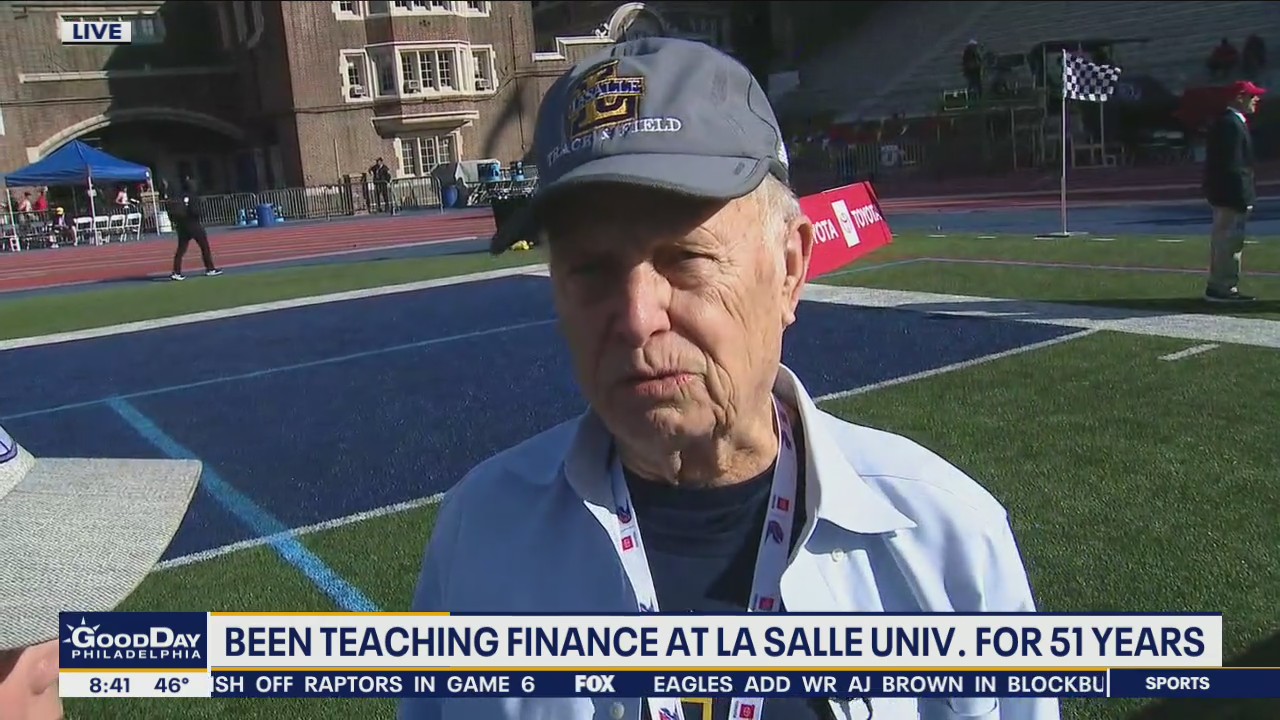 85-year-old man is running his 6th Penn Relays