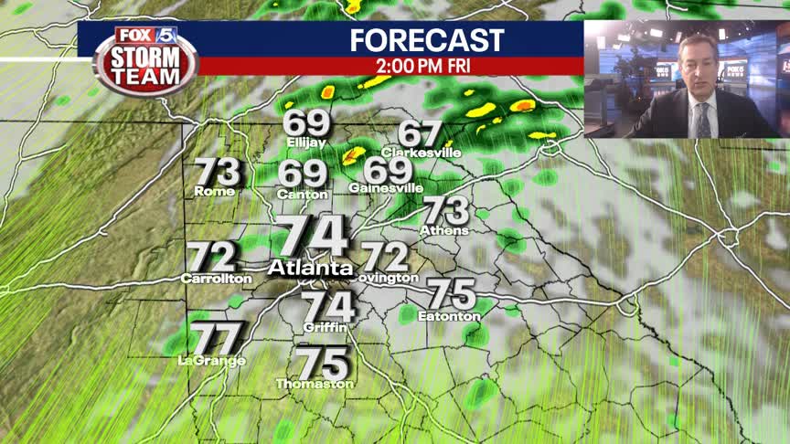 Thursday Evening Weather Update | FOX 5 Atlanta