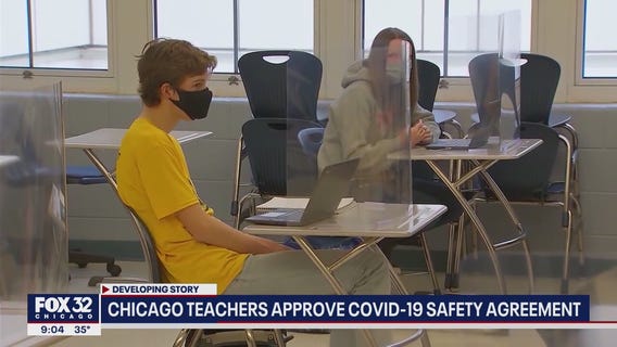 Chicago teachers approve COVID safety agreement after standoff with CPS