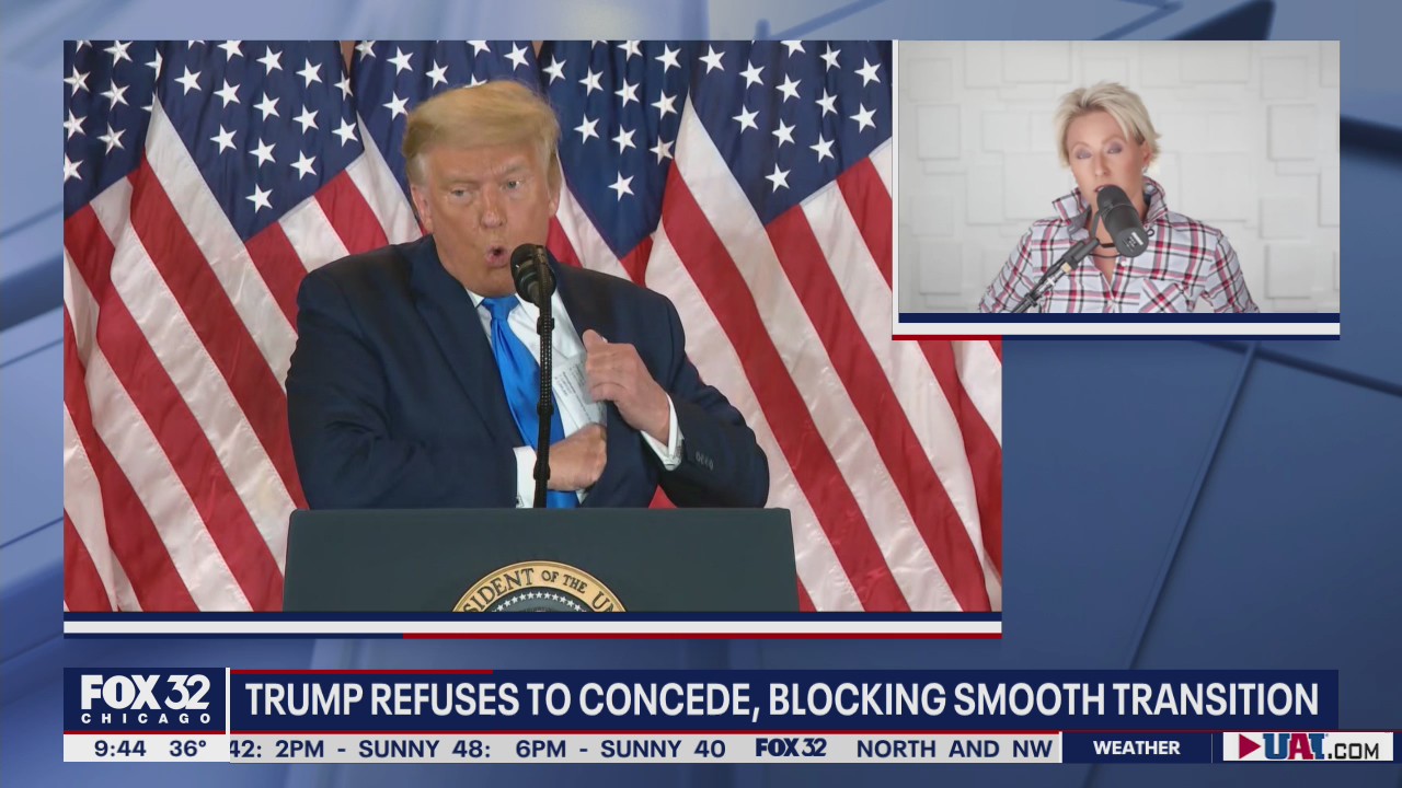 Smooth transition in Oval Office unlikely as Trump refuses to concede election