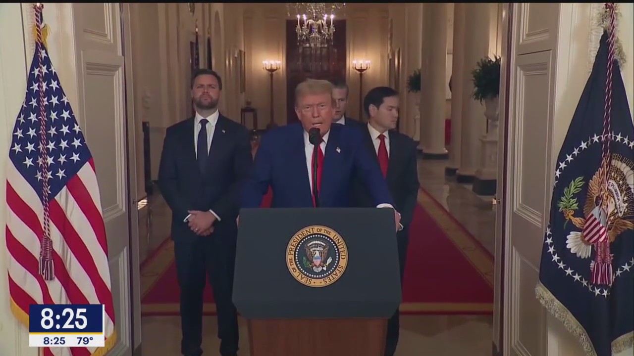 Trump to meet with National Security after Iran strike