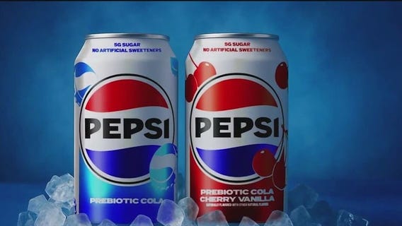 Prebiotic, probiotic and natural sugar sodas