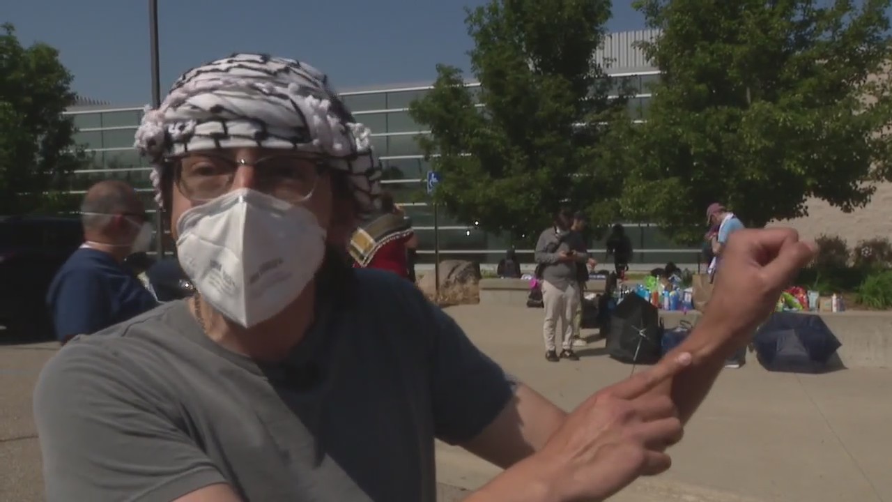 Police break up pro-Palestine encampment in Ann Arbor