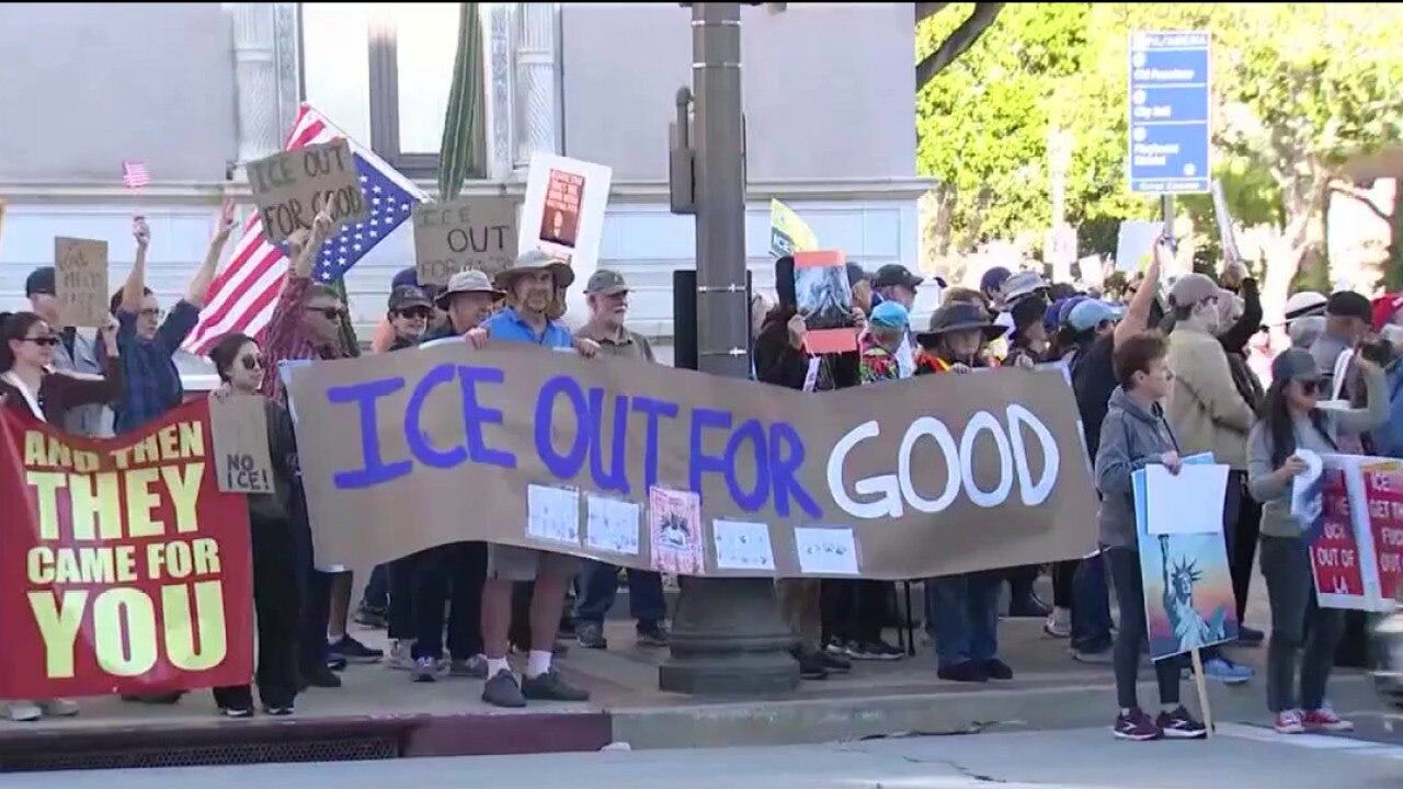 Protests continue in Minneapolis as state sues Trump admin over ICE tactics