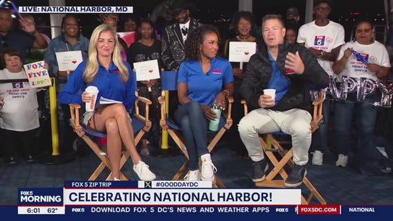 Getting things started at National Harbor!