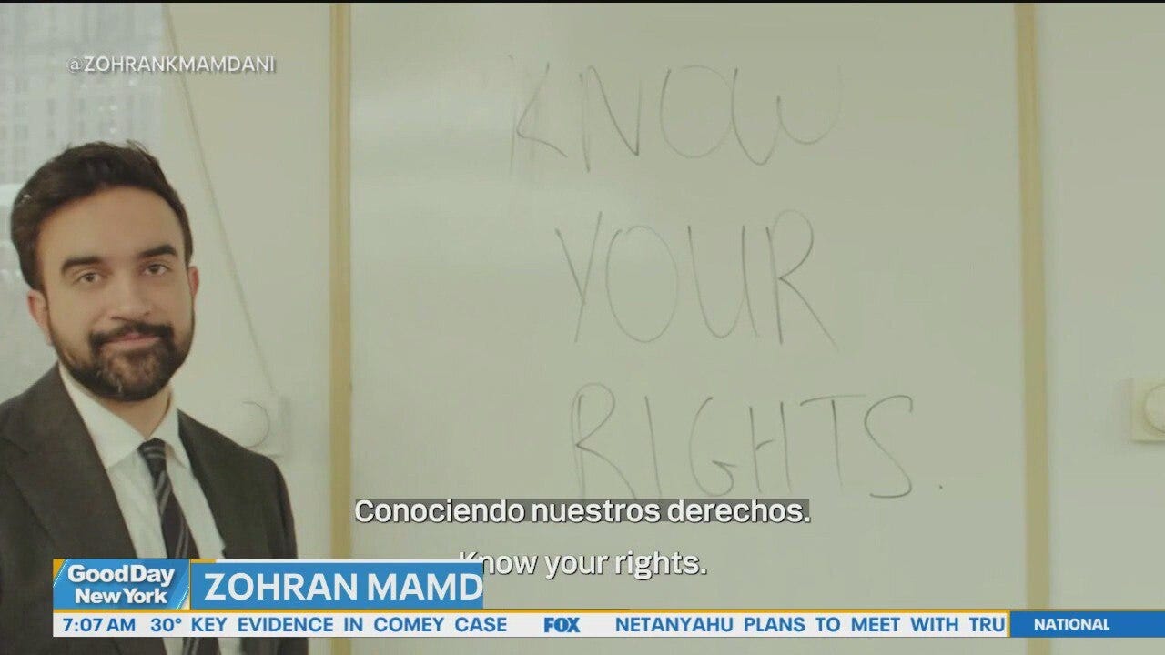 Mamdani’s ICE rights video sparks political pushback from Adams, Hochul