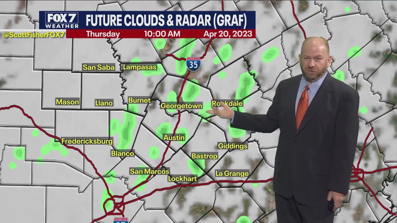 Central Texas weather: Possible severe weather tomorrow evening