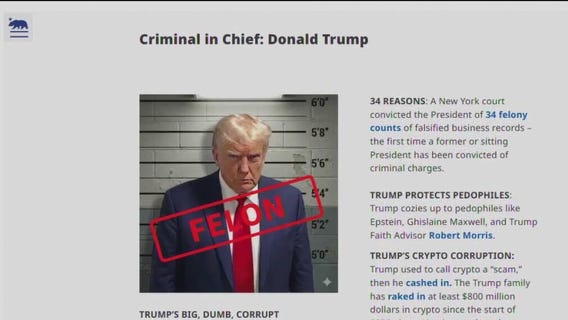 Newsom trolls Trump, associates with new website