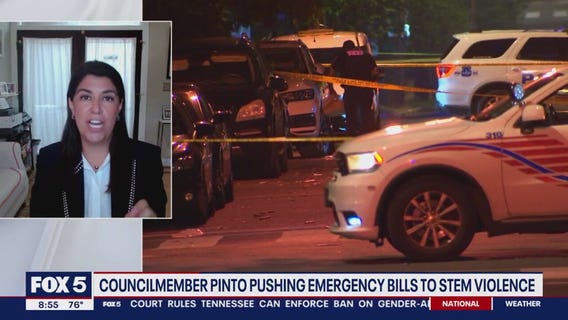 DC councilmember Brooke Pinto talks about her emergency legislation to try and reign in crime in the district