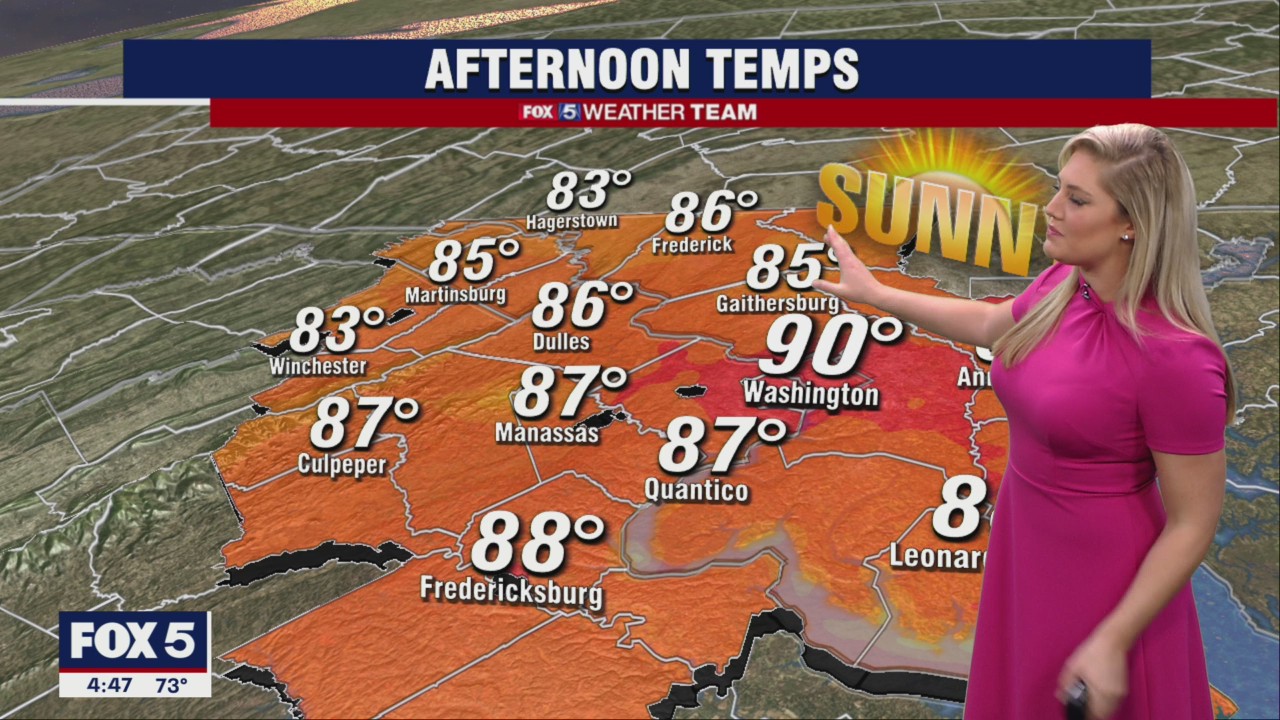 FOX 5 Weather forecast for Thursday, July 14