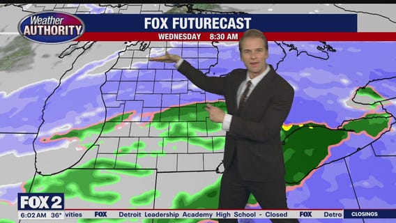 Rain mixing in this morning after overnight snow