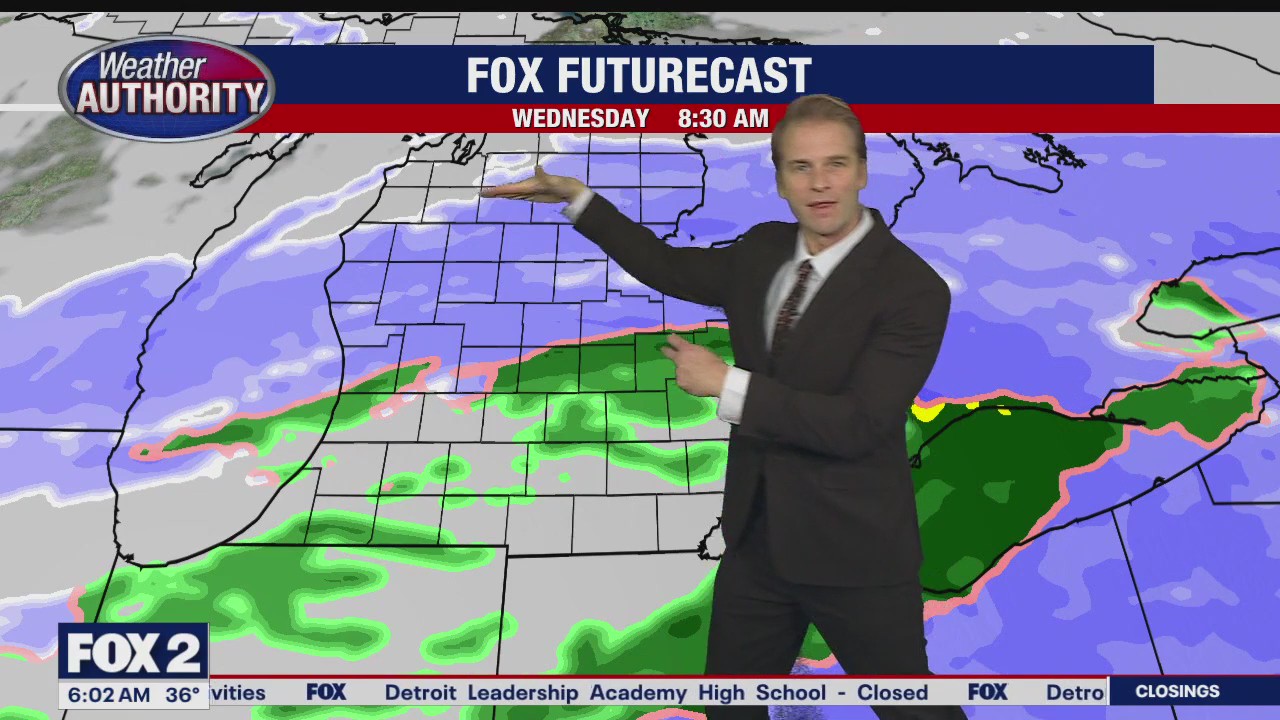 Rain mixing in this morning after overnight snow