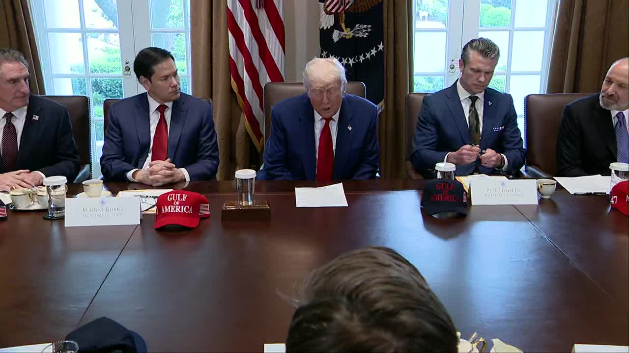 Trump first 100 days cabinet meeting: FULL