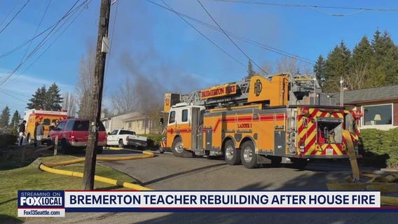 Bremerton teacher rebuilding after devastating house fire