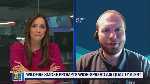 MPCA says air quality unhealthy due to Canada wildfires