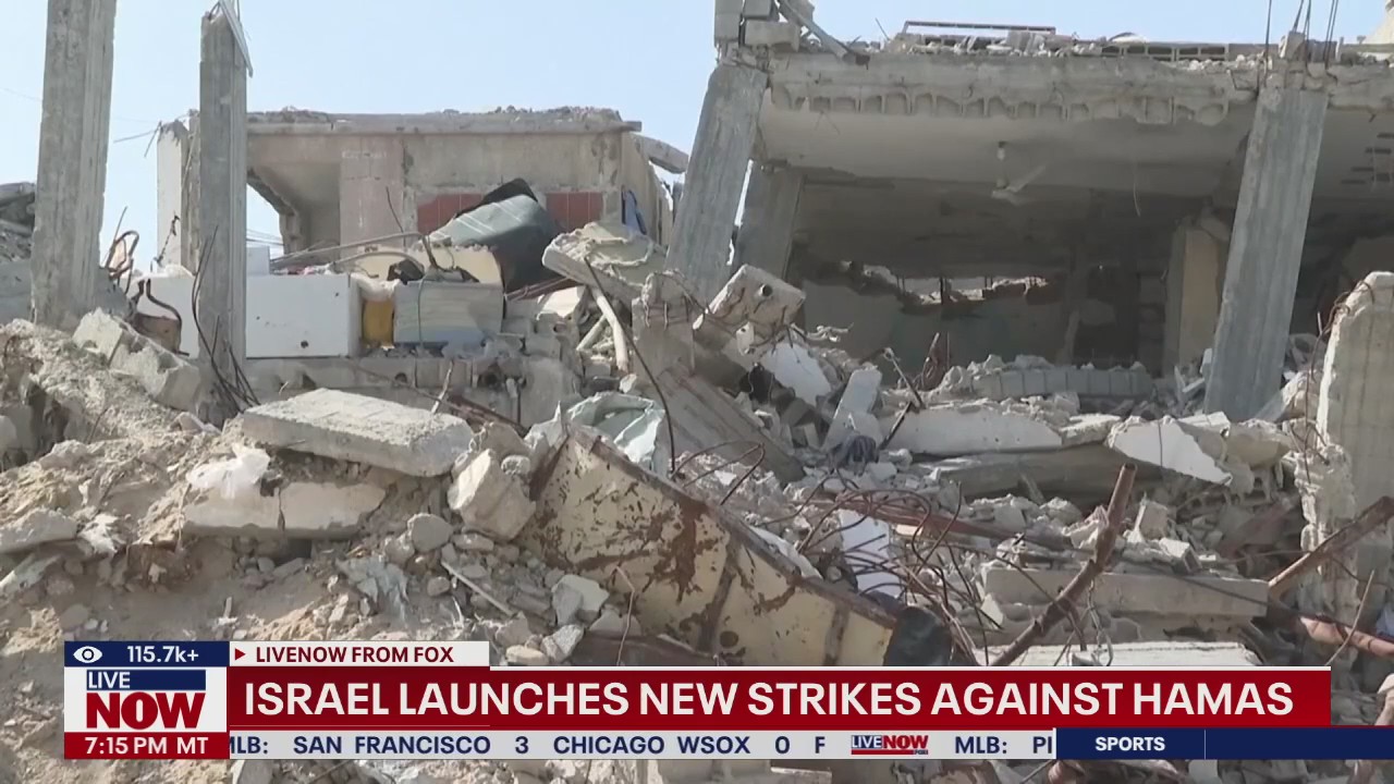 Israel launches new strikes against Hamas