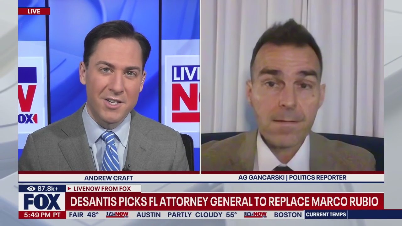 DeSantis picks FL AG Ashley Moody to replace Rubio