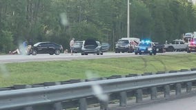 Multi-vehicle crash in DeLand closes I-4