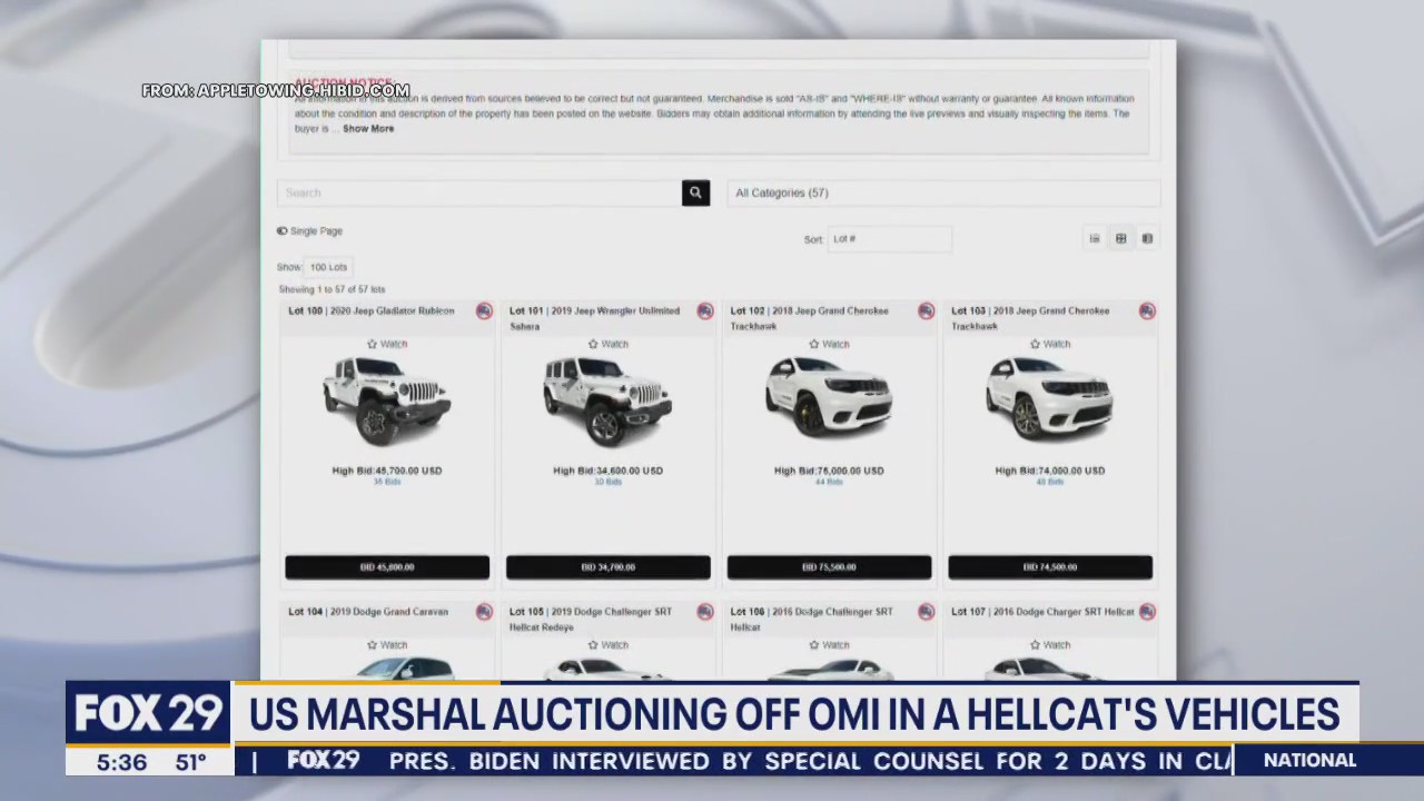 South Jersey Youtuber's lifestyle up for auction in Maryland