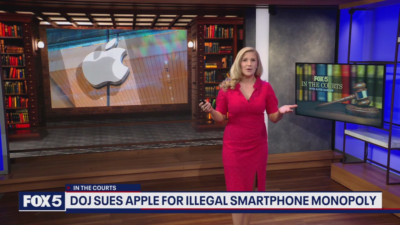 DOJ sues Apple