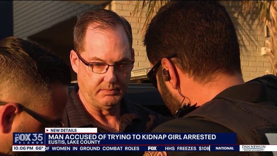 Man arrested in Lake County after alleged attempted abduction of teen