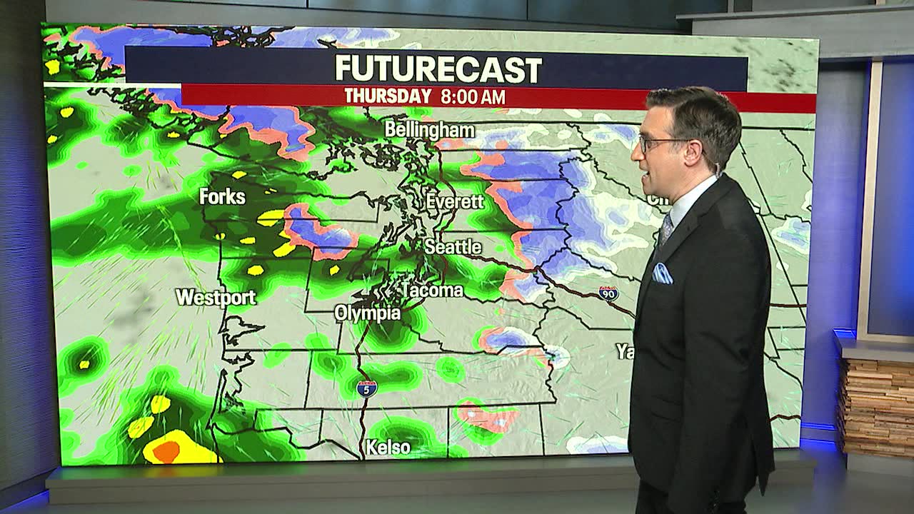 New Year's Day forecast for Seattle