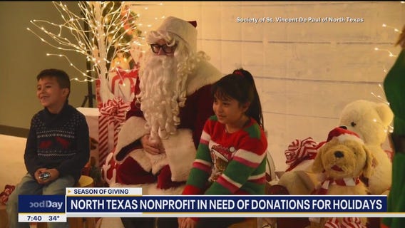 North texas non-profit in need of donations for holidays