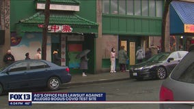 Washington state sues Center for COVID Control over 'fake test' allegations