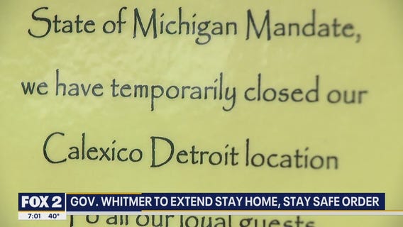 Whitmer to announce extension on stay-at-home address Thursday