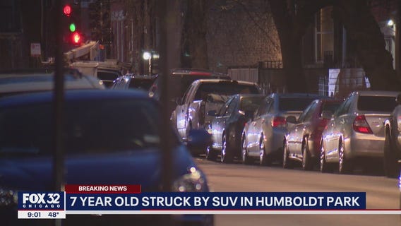 7-year-old struck by SUV in Humboldt Park, in critical condition