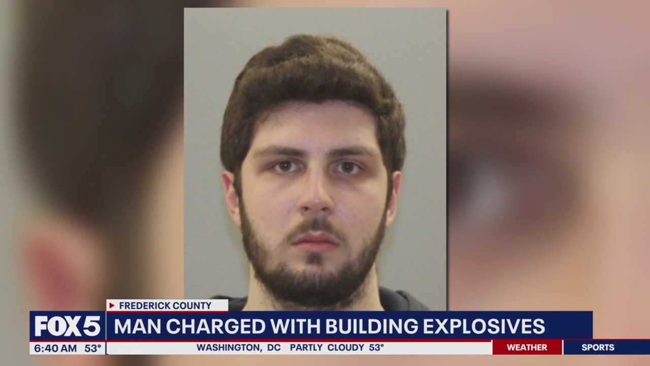 Frederick man sentenced for homemade explosive materials | FOX 5 DC