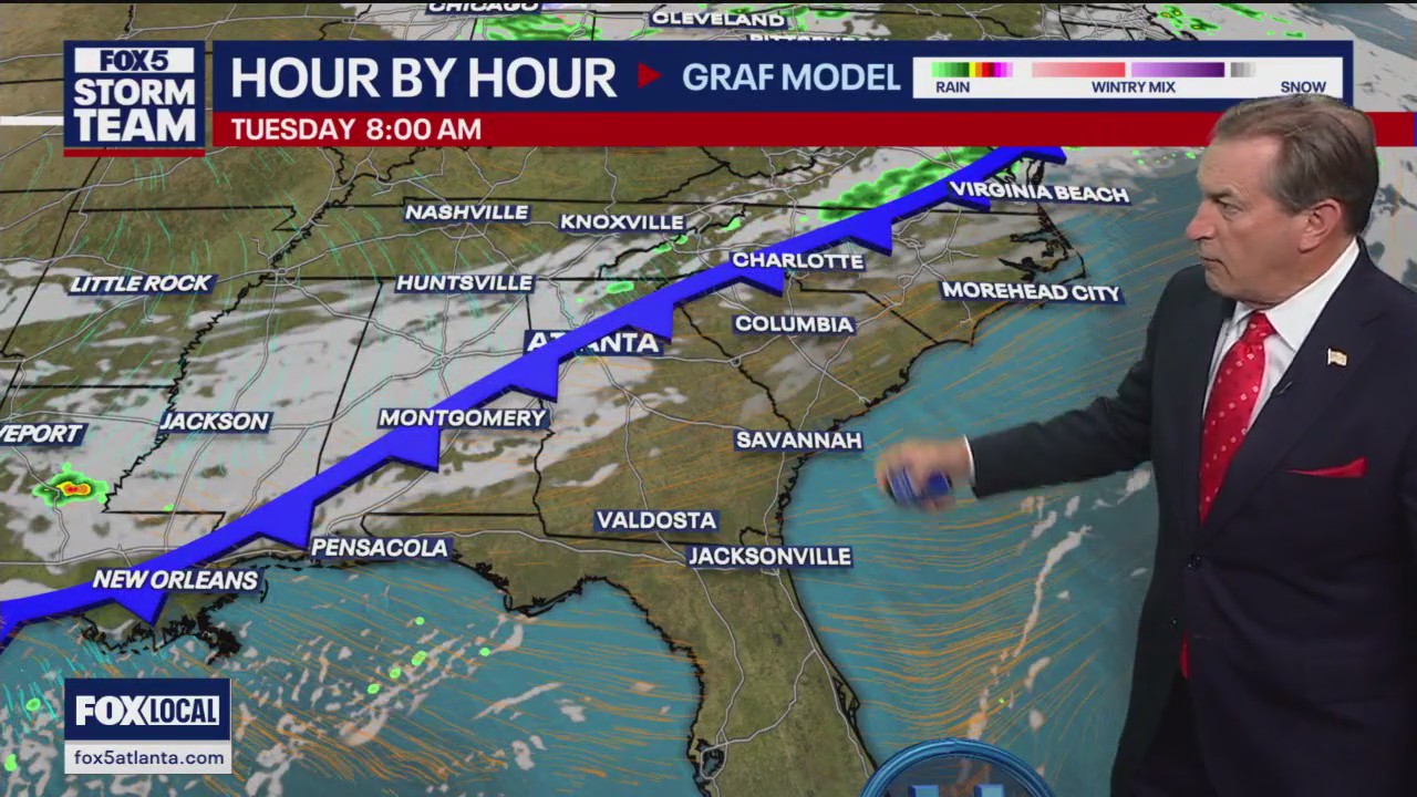 Monday night forecast