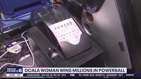 Central Florida woman wins $396.9 million POWERBALL jackpot