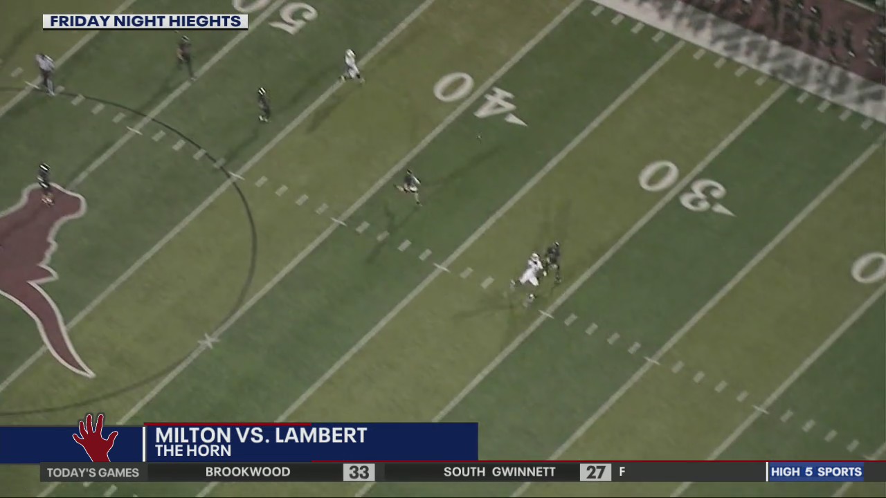 Milton vs Lambert ? Friday Night Heights