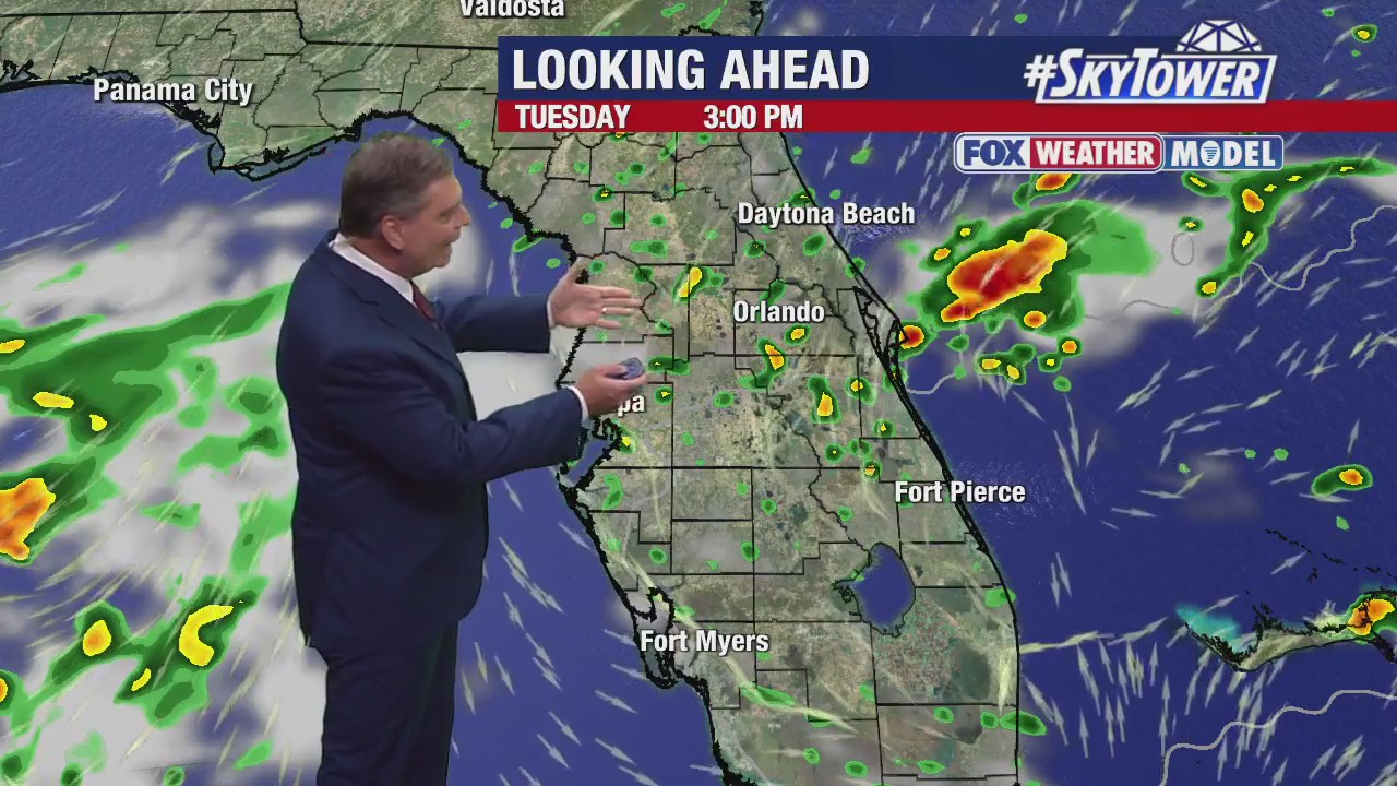 Tampa Bay weather | Scattered afternoon storms Tuesday