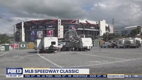 MLB Speedway Classic: Baseball on a Racetrack