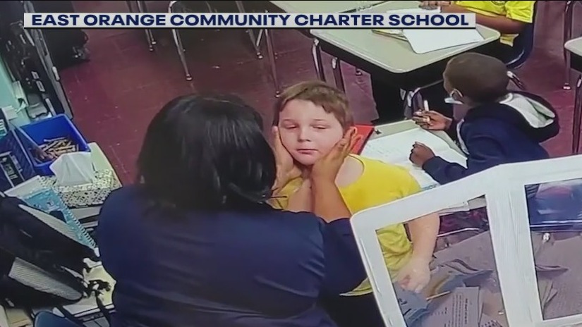 NJ teacher saves choking student