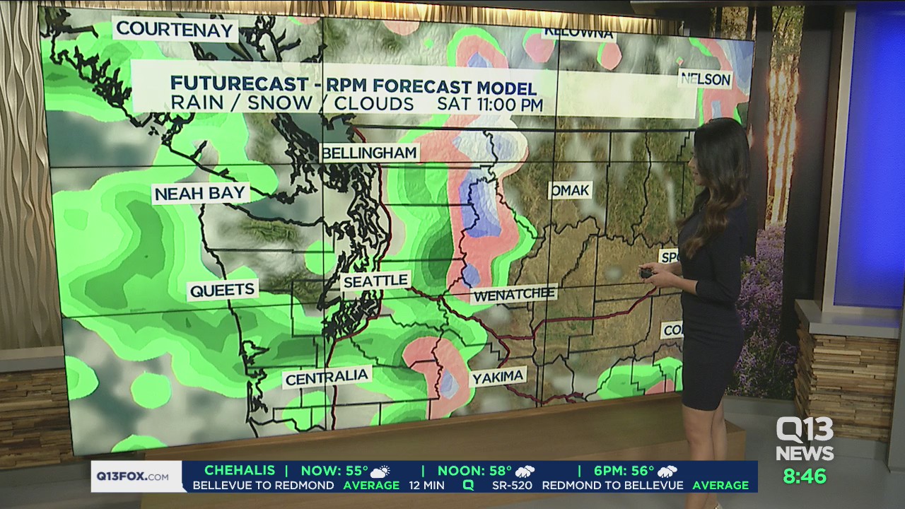 Isolated thunderstorms possible Saturday