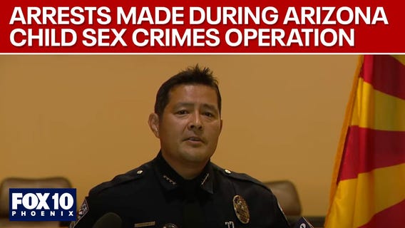Arizona child sex crimes suspects arrested