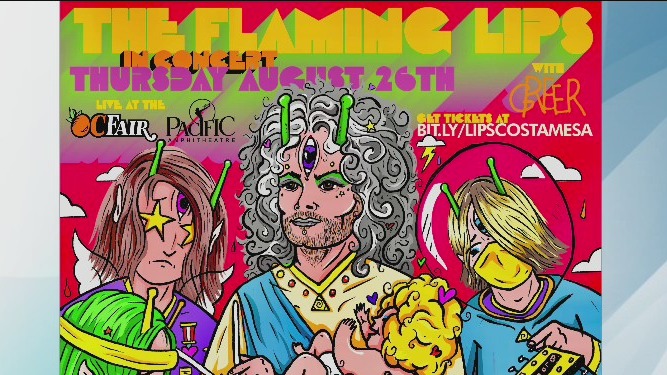 'The Flaming Lips' set to play Costa Mesa this Thursday