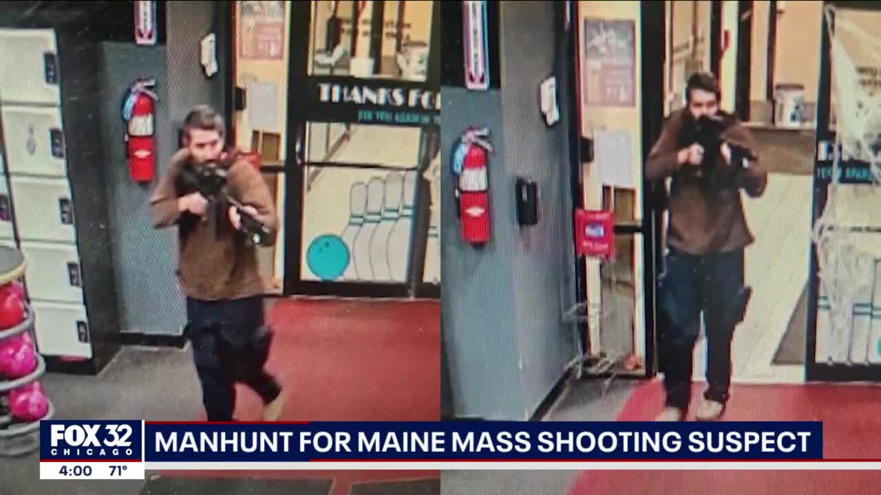 Manhunt for Maine mass shooting suspect continues