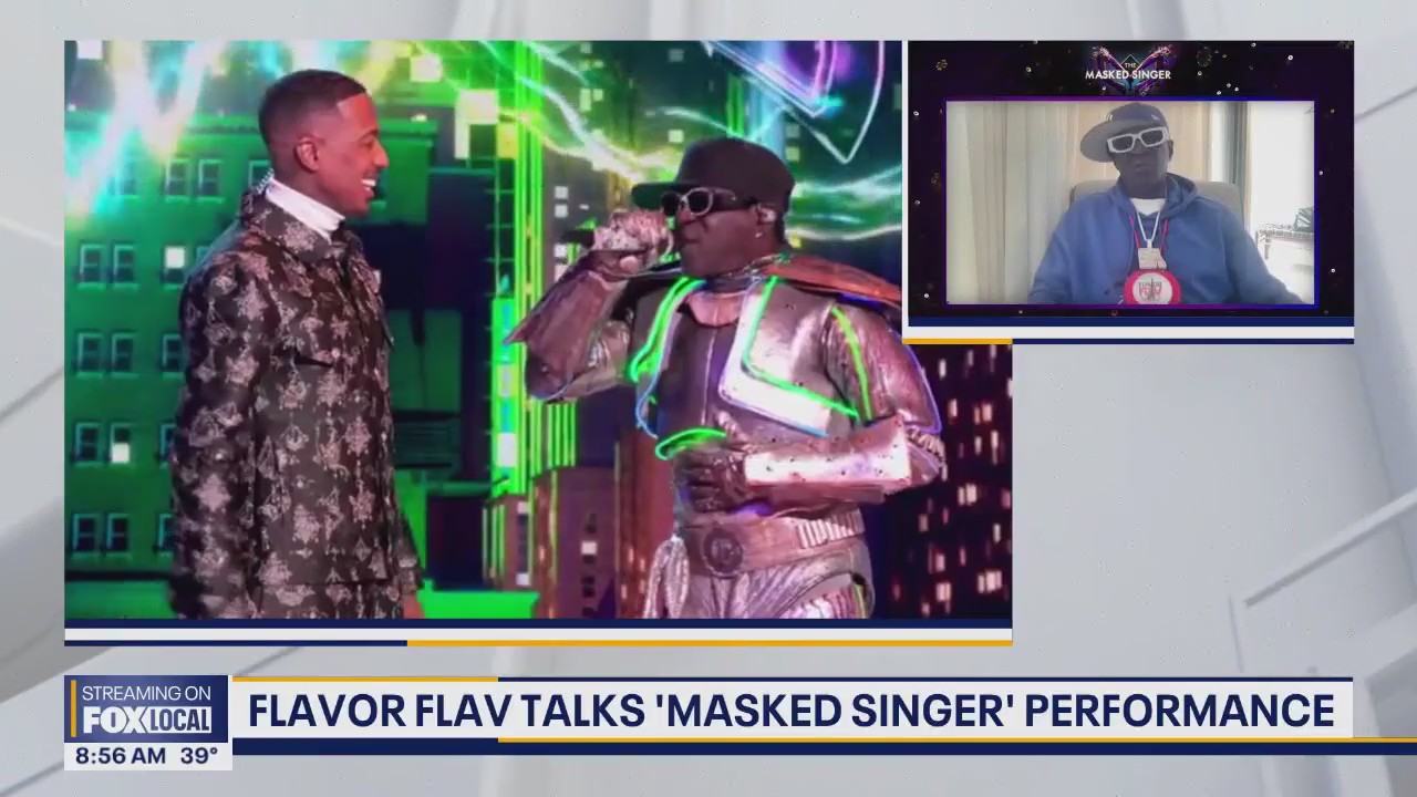 Flavor Flav talks 'Masked Singer' performance
