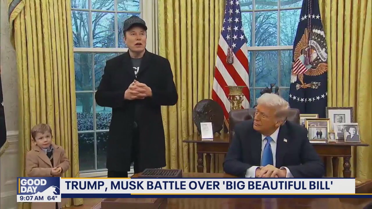 Trump, Musk battle over 'Big Beautiful Bill'