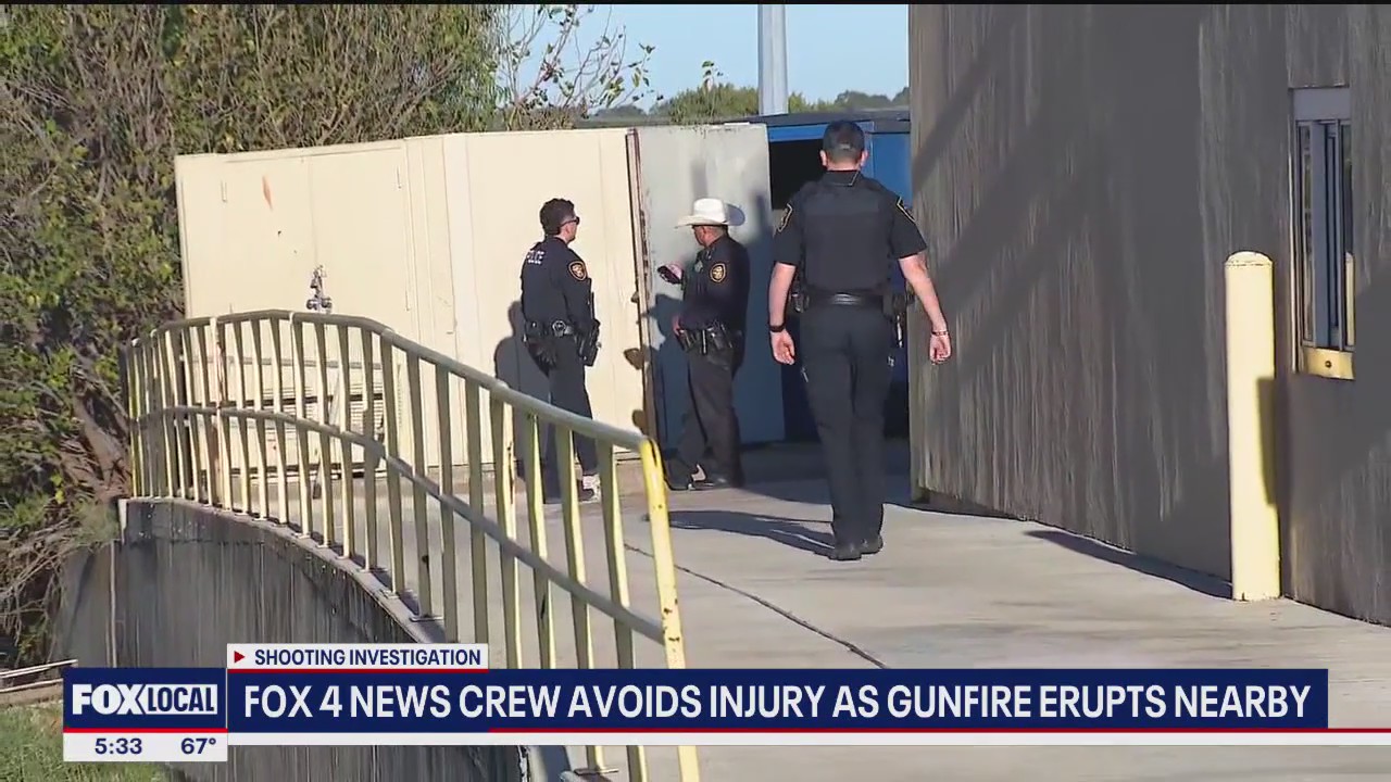 FOX 4 News crew witnesses Fort Worth shooting