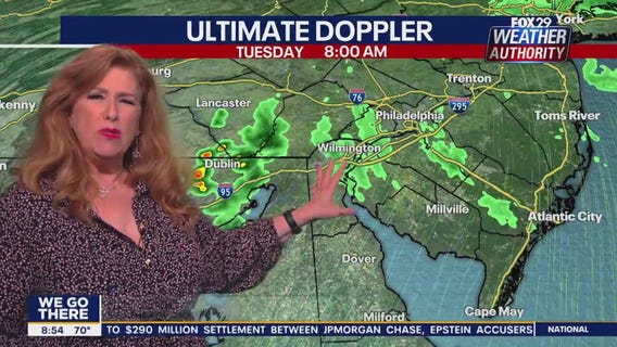 Weather Authority: Tuesday morning update