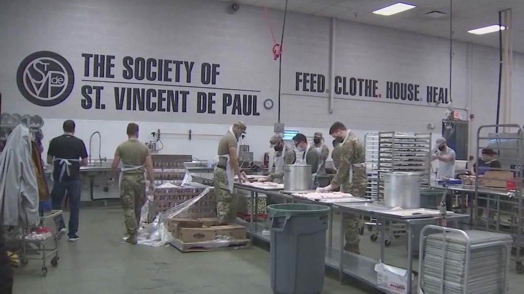 Thanksgiving at St. Vincent de Paul