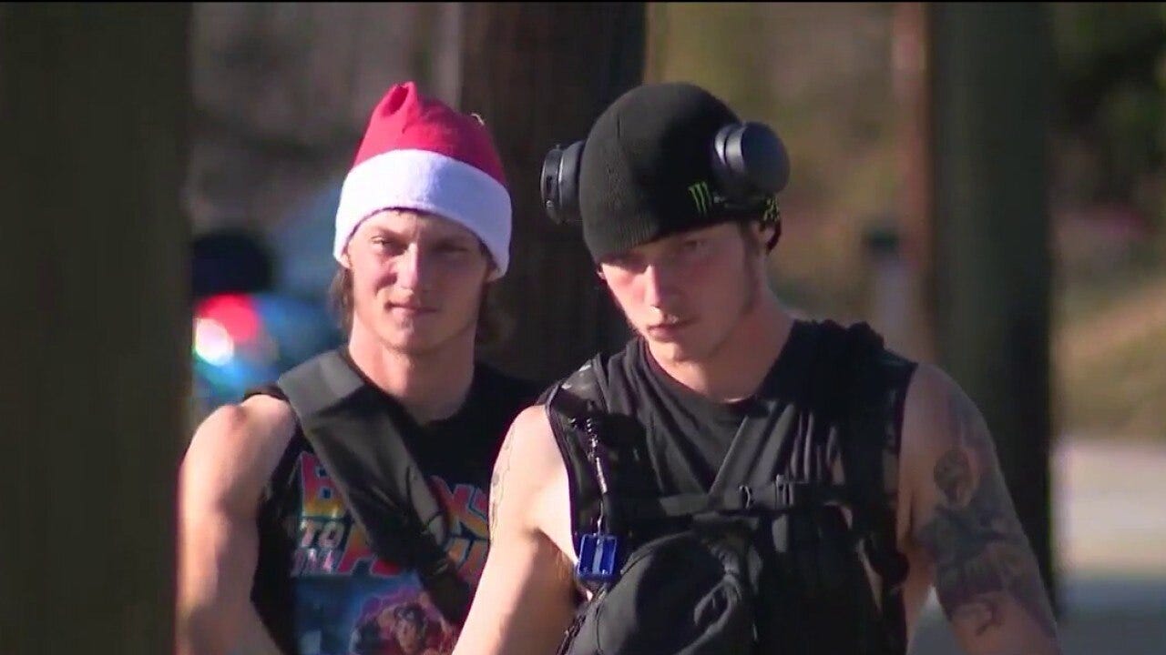 The story of twin brothers walking across America