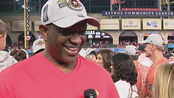 Yordan Alvarez's parents react to Houston Astros World series win