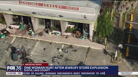Gas leak sparks explosion at Eustis jewelry store
